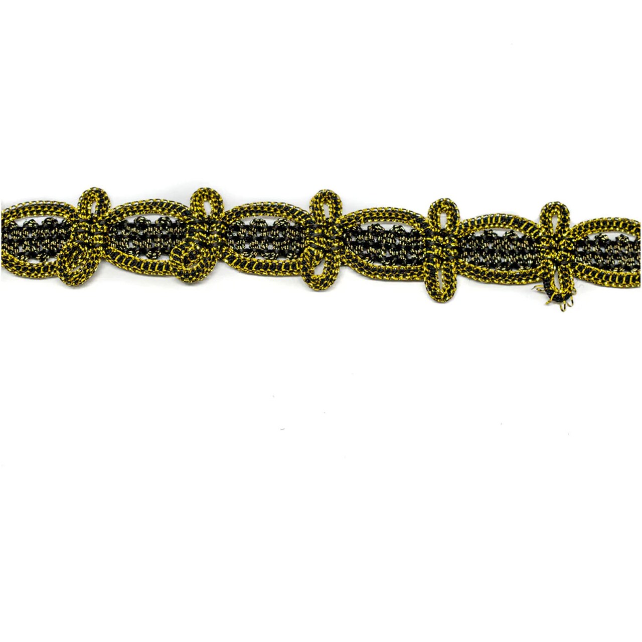 1 Yard Metallic Loop Gimp Trim Decorative Sewing Craft Embellishment 36 Inch Width